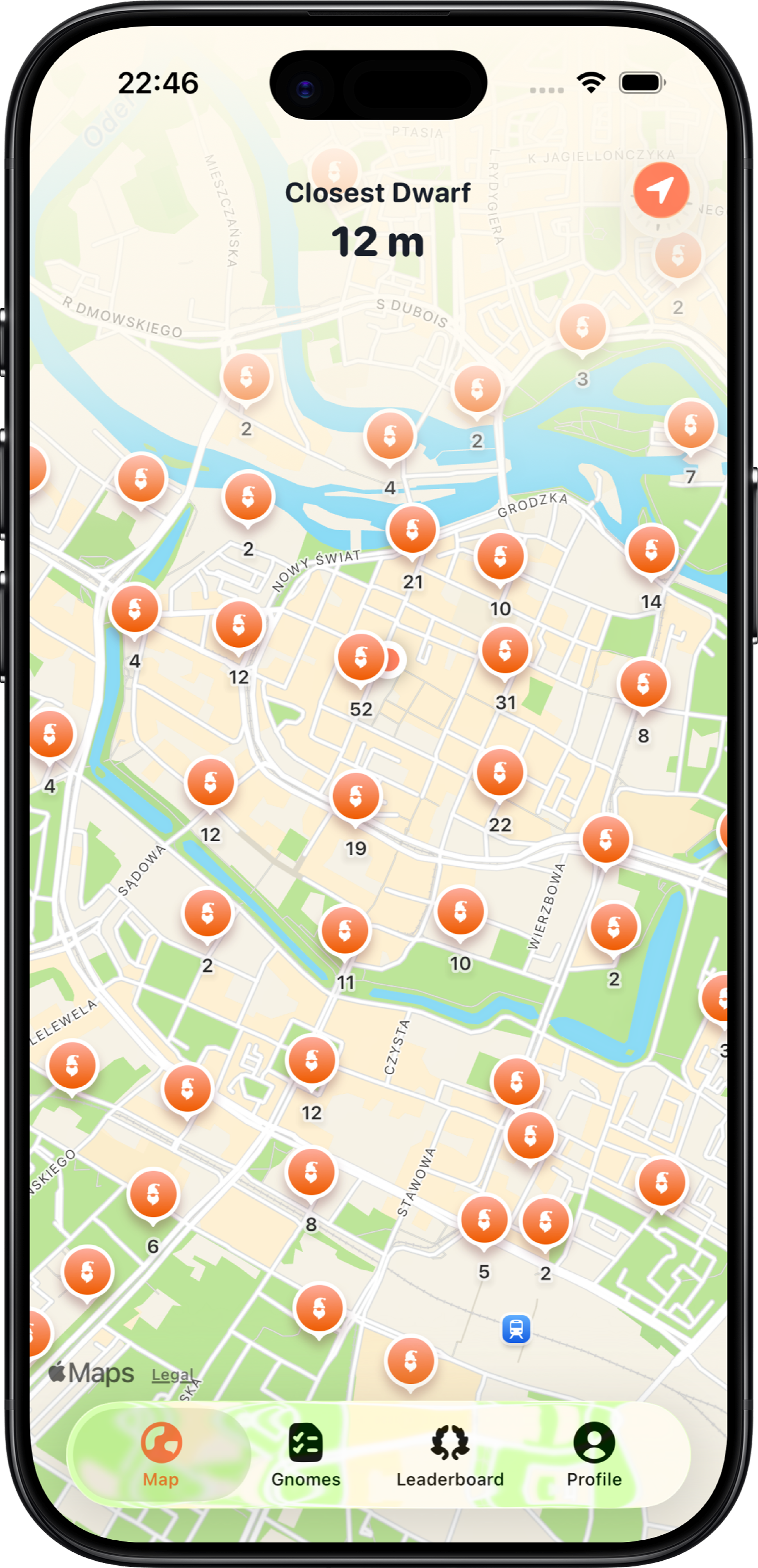 Wroclaw Gnomes App